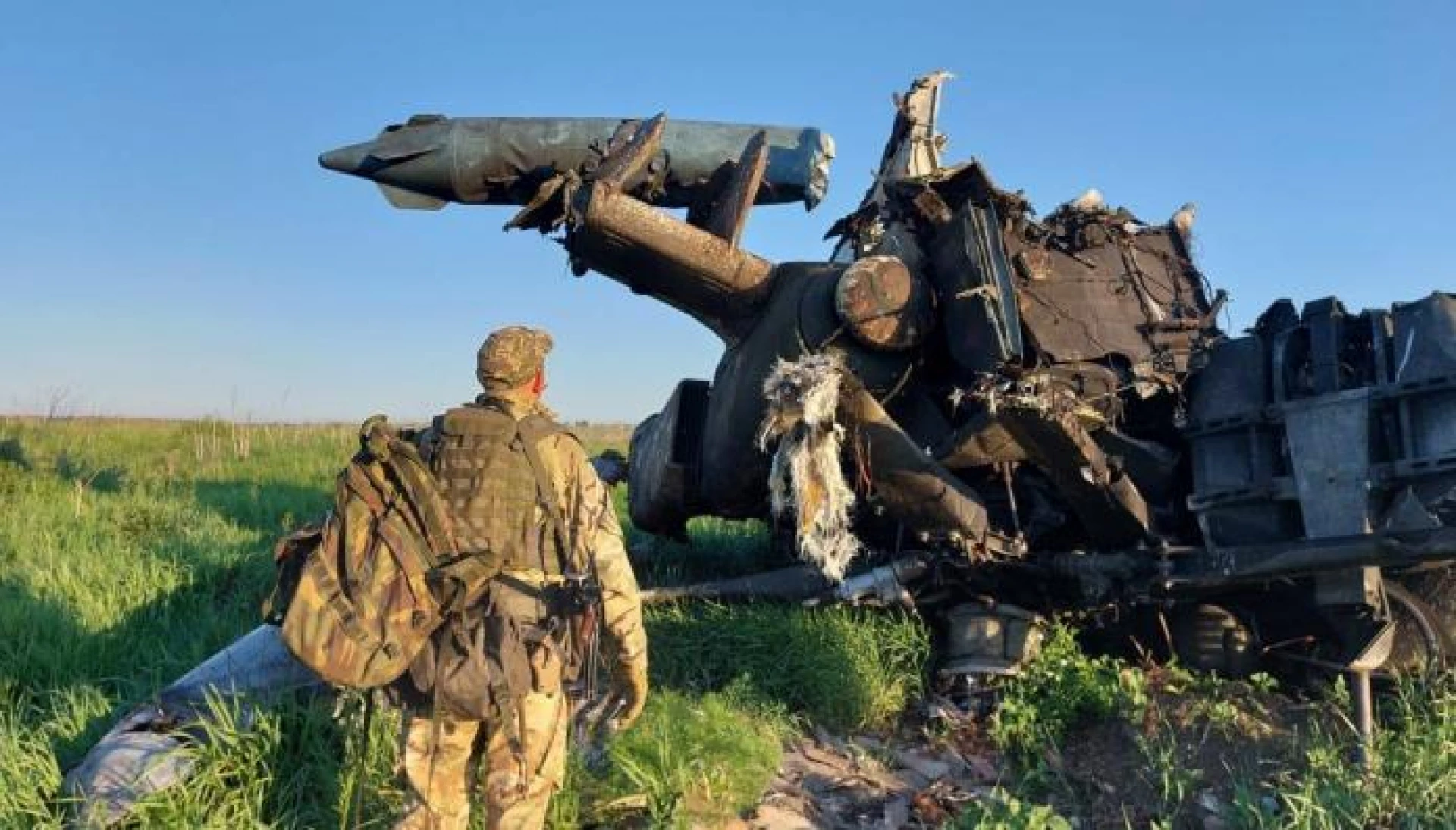 На Херсонщині збили російський вертоліт
