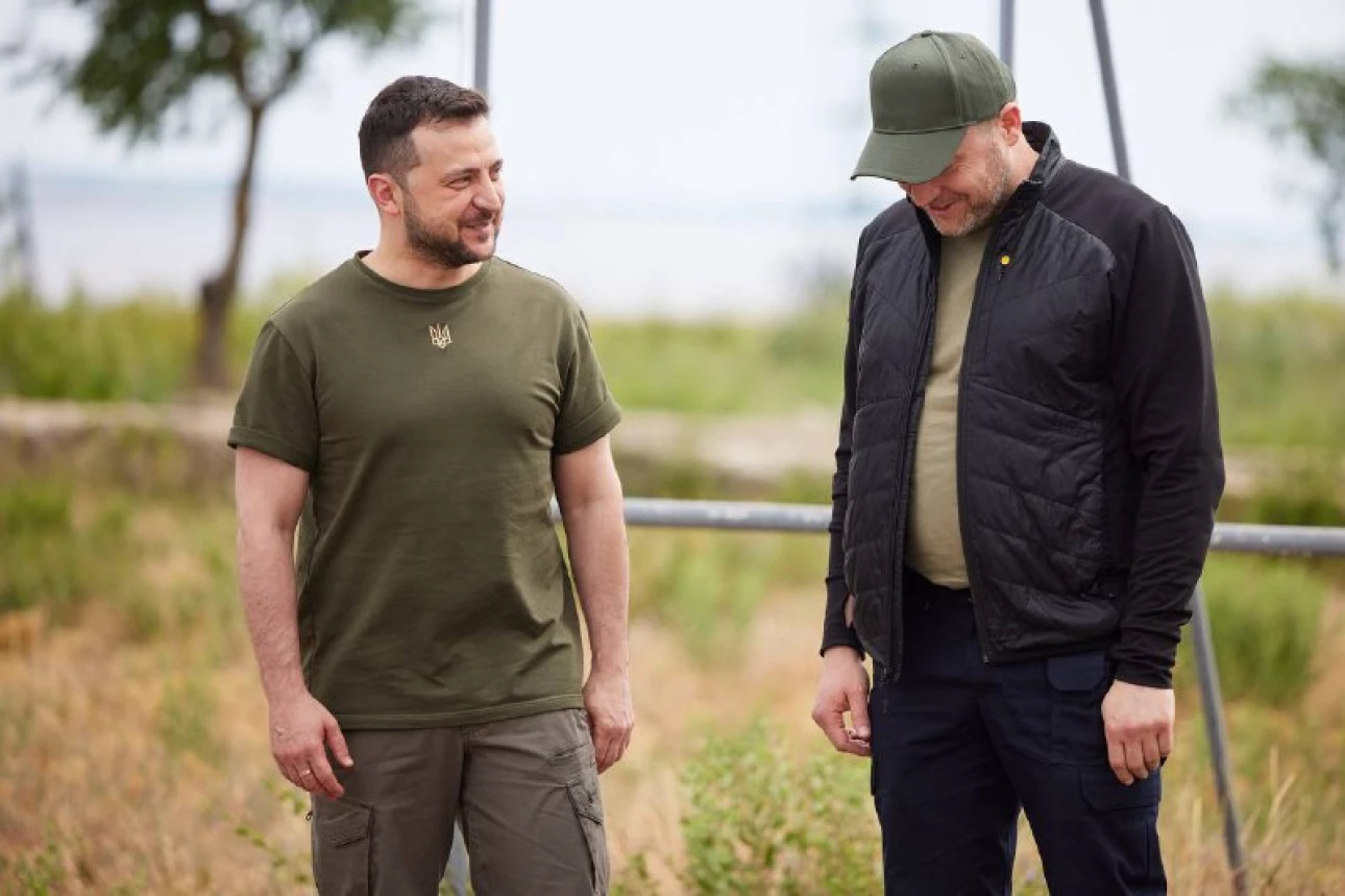 Президент відвідав опорні пункти Нацгвардії на Одещині. Фото