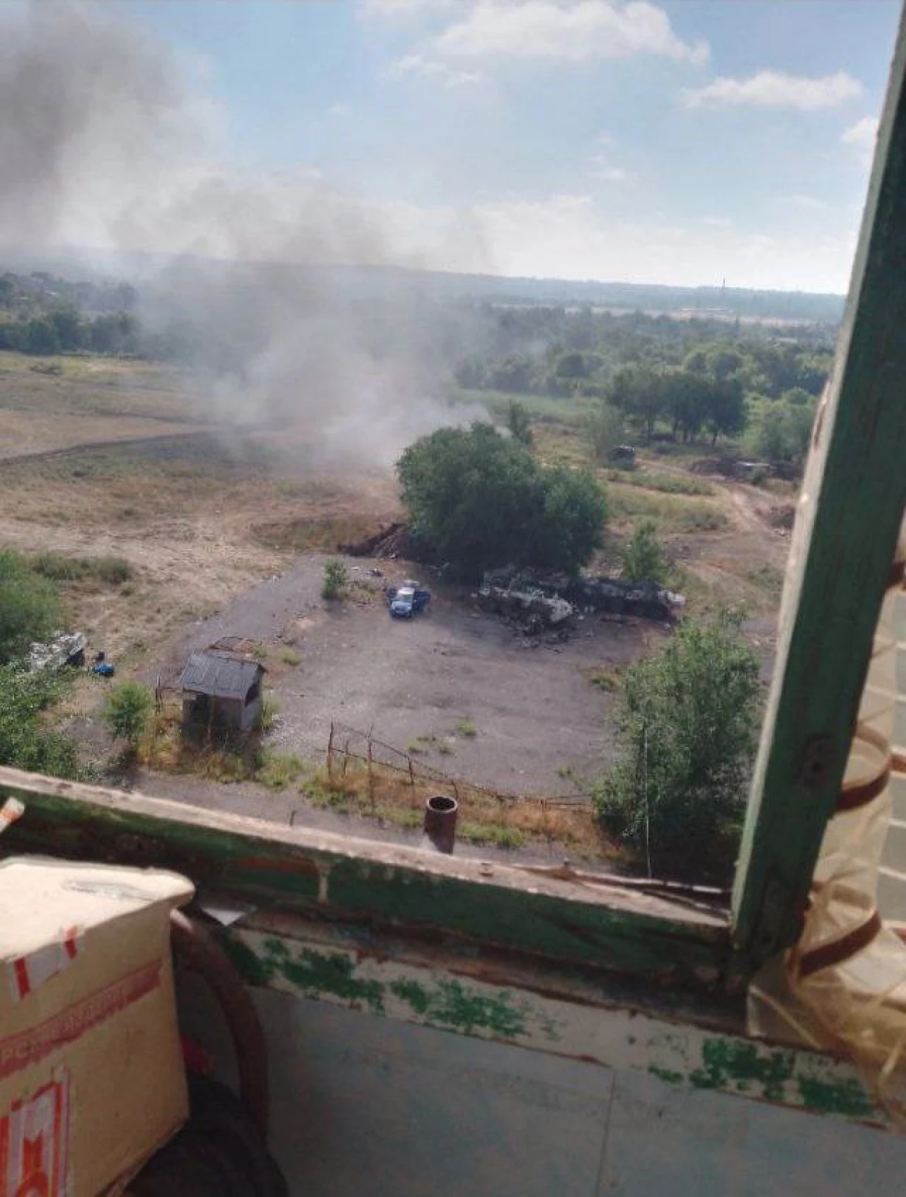 «Фаєр-шоу». Збройні сили вдарили по штабу росіян на Луганщині