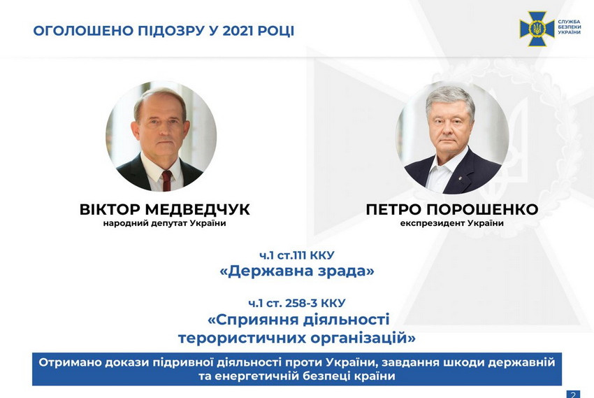 Медведчук розповів подробиці у справах виведення з державної власності нафтопроводу і закупівлі вугілля з ОРДЛО