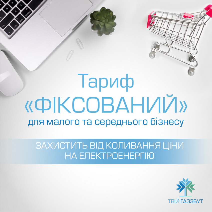 Фіксований тариф на електроенергію захистить бізнес від коливання ціни