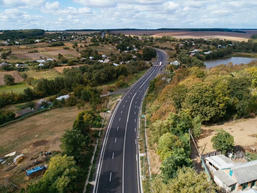 Біля Гайсина завершили ремонт автодороги протяжністю 5 кілометрів. Фото  - фото 4