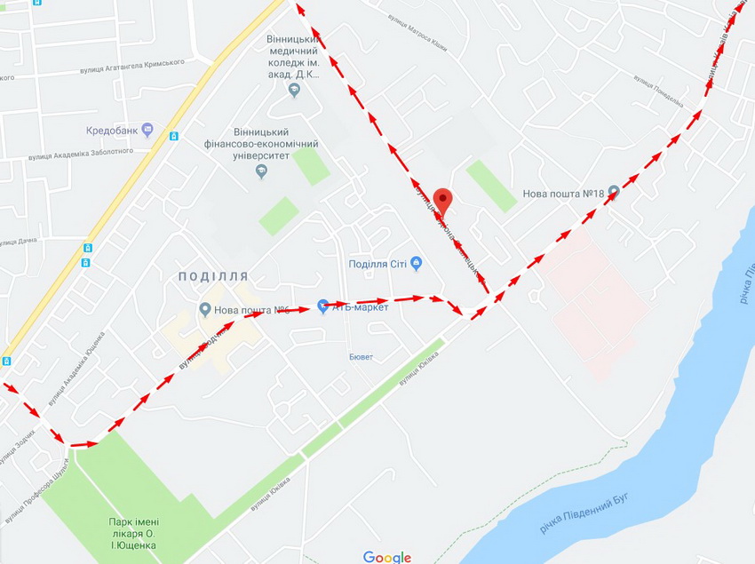 Новий автобусний маршрут з Поділля