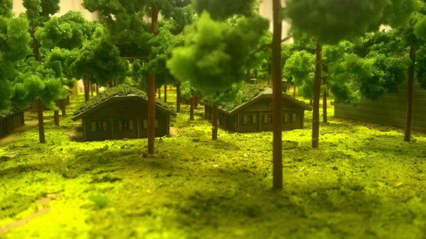 title= Вервольф в 3d-форматі alt= Вервольф в 3d-форматі, схема-макет Ставки Гітлера