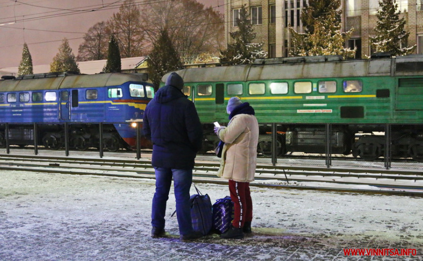 Оновлена інформація про затримку потягів, деякі з котрих йдуть через Вінниччину