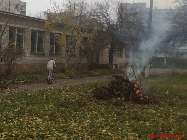 У Вінниці за два дня склали три протоколи на громадян, які палили листя - фото 5