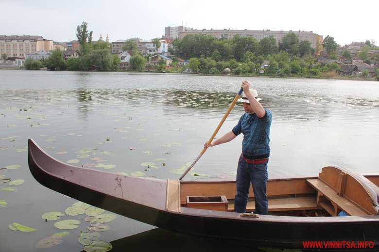 Вінниця - Венеція. На річці Південний Буг з’явилась перша у місті гондола «Джульєтта». Фото - фото 3