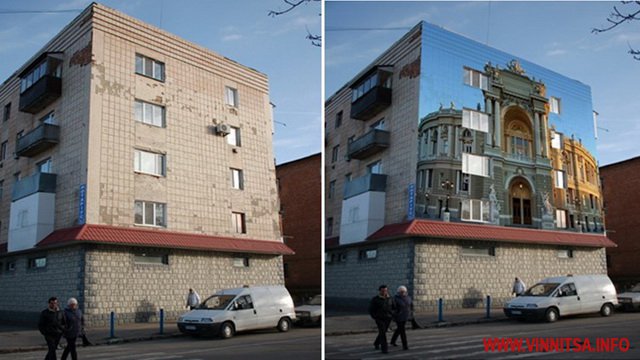 У Тульчині на фасадах 10 будинків намалюють оперні театри світу. Ескізи - фото 5