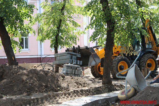 Як у Вінниці проходить реконструкція площі біля McDonald's та створення «Міні-Вінниці». Фоторепортаж - фото 8