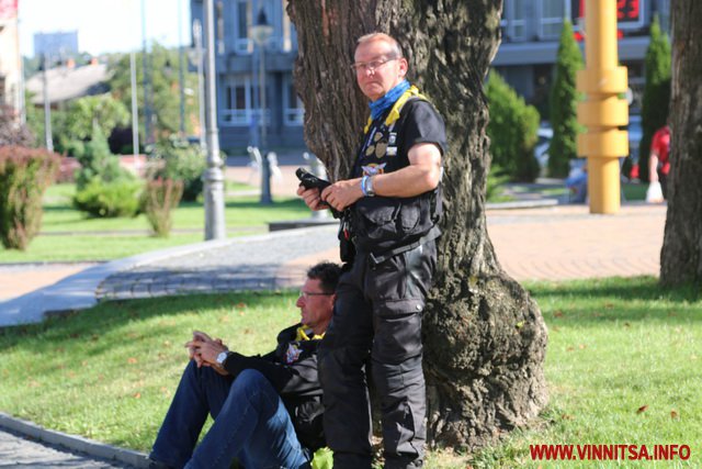 Вінницею проїхала величезна колона польських байкерів - фото 16