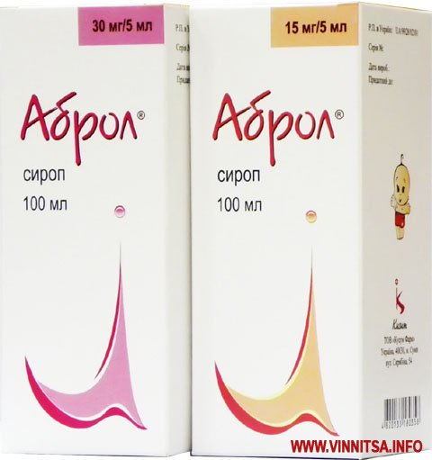 Аброл от кашля