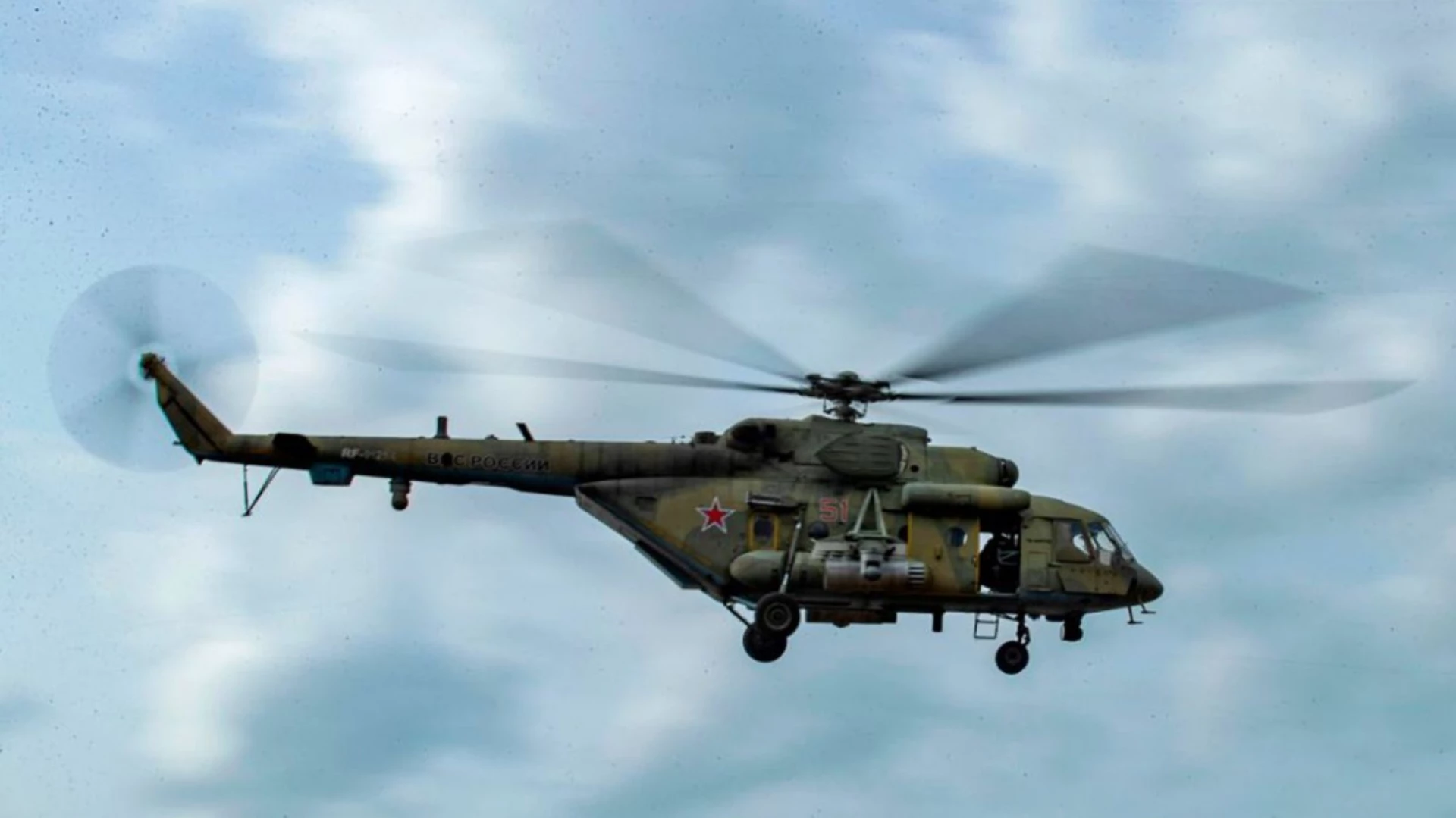 На Росії впав вертоліт Мі-8