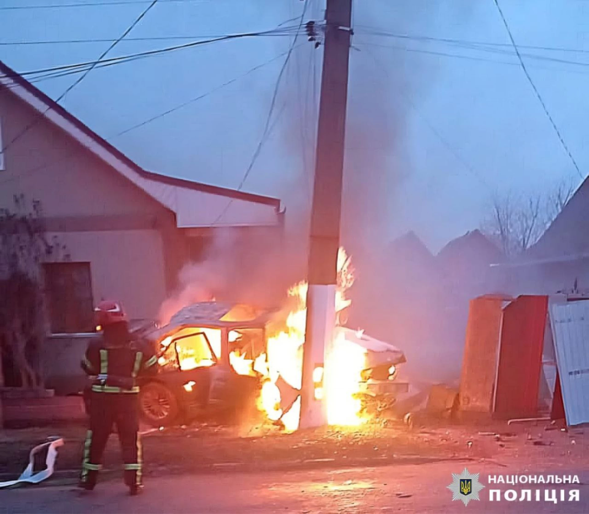 Авто згоріло вщент: В ДТП на Київщині постраждала вагітна жінка
