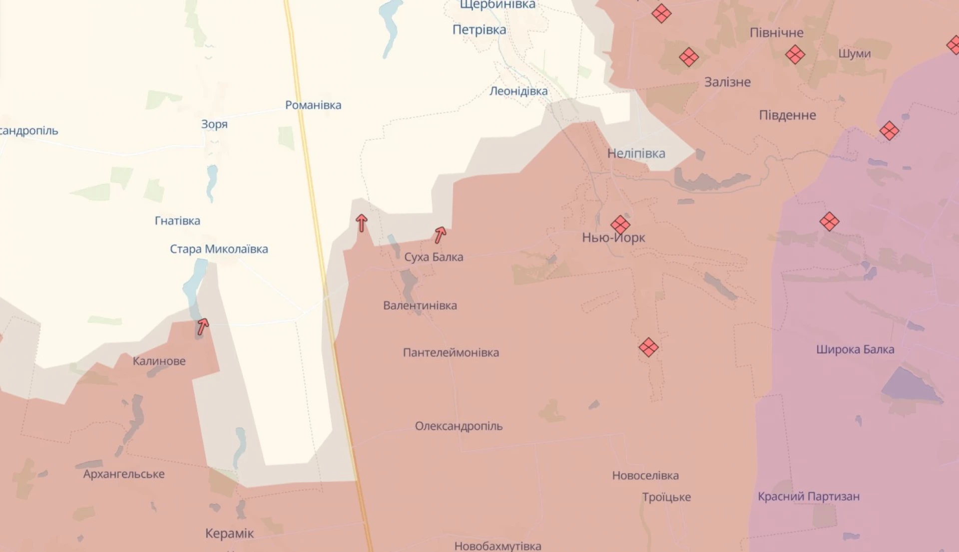 Росіяни захопили Суху Балку на Донеччині – DeepState