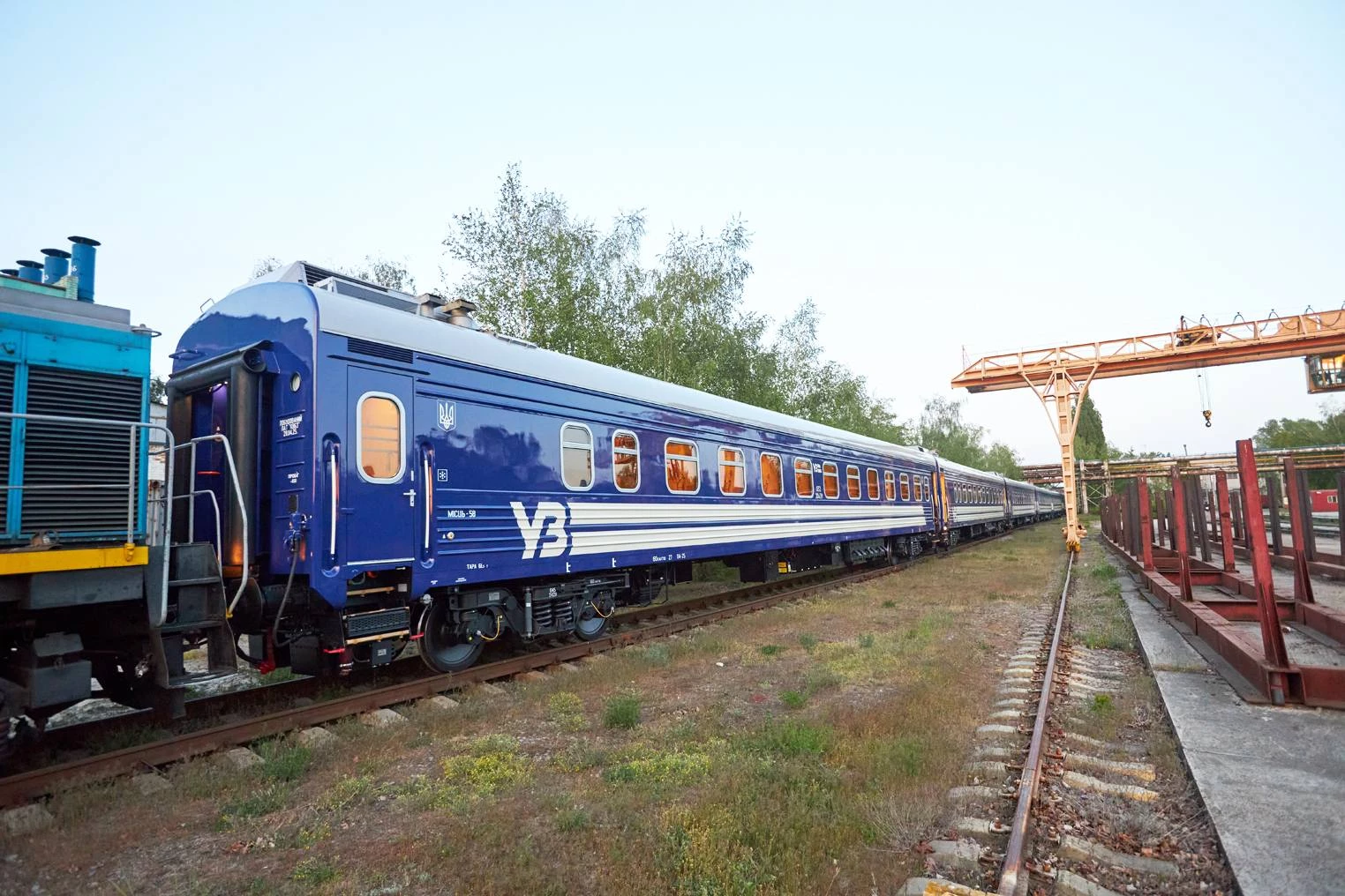 Укрзалізниця отримала нові плацкартні вагони – вперше з часів незалежності. Фото