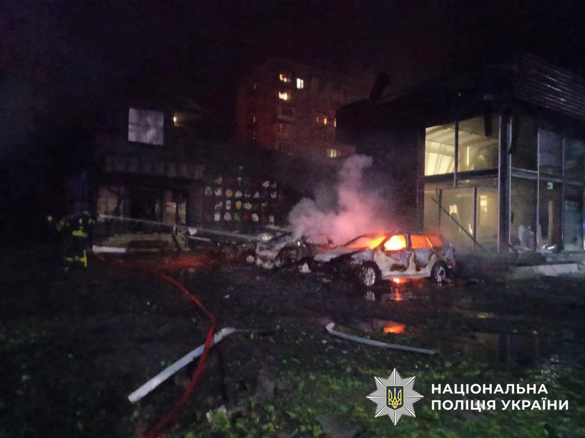 Наслідки російської атаки на Київ: відомо про 11 постраждалих