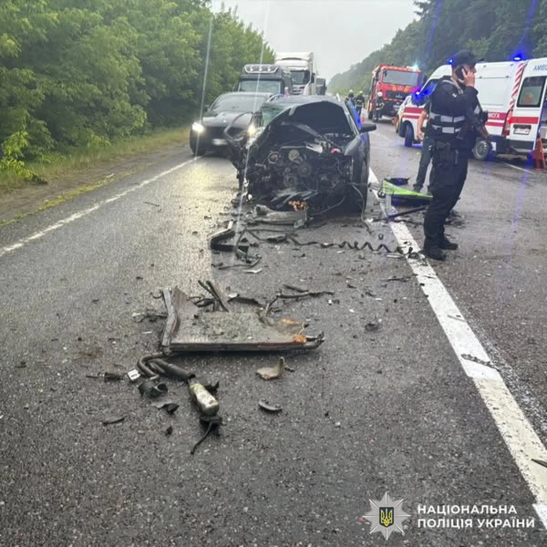Внаслідок ДТП на Львівщині постраждали двоє дітей з Київщини