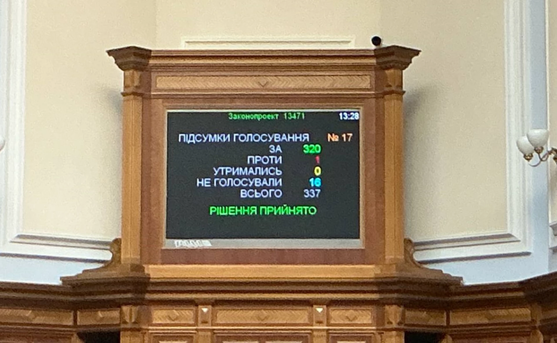 Рада проголосувала за продовження воєнного стану і мобілізації в Україні