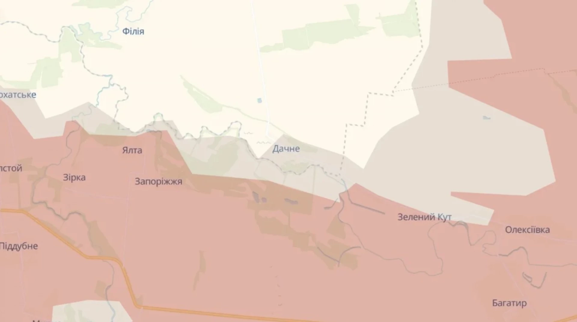Російські війська намагаються прорватися до села Дачне на Дніпропетровщині, – ЗМІ