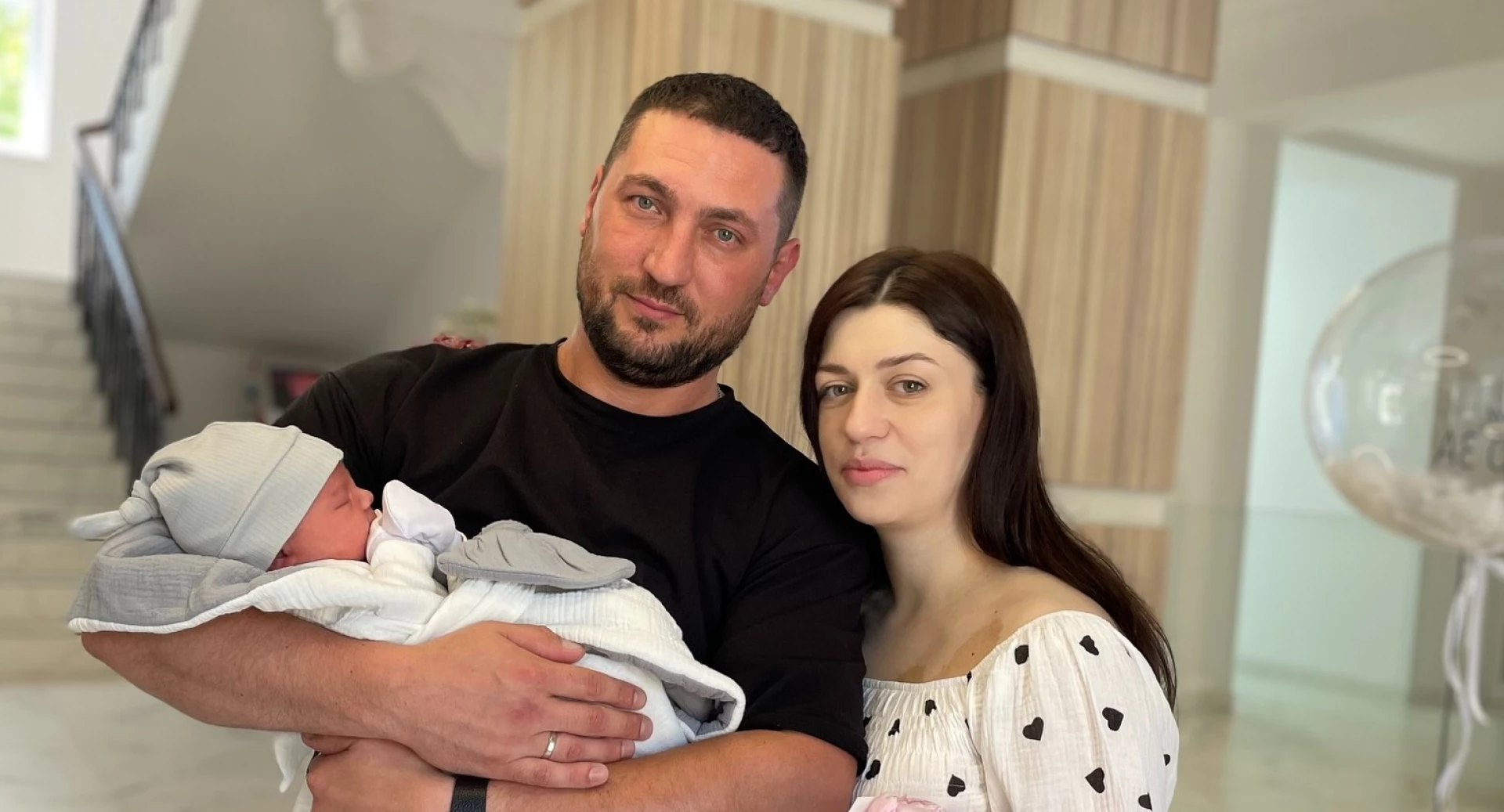 У родині українського воїна народився малюк вагою майже 5 кг, тато – знову на фронті