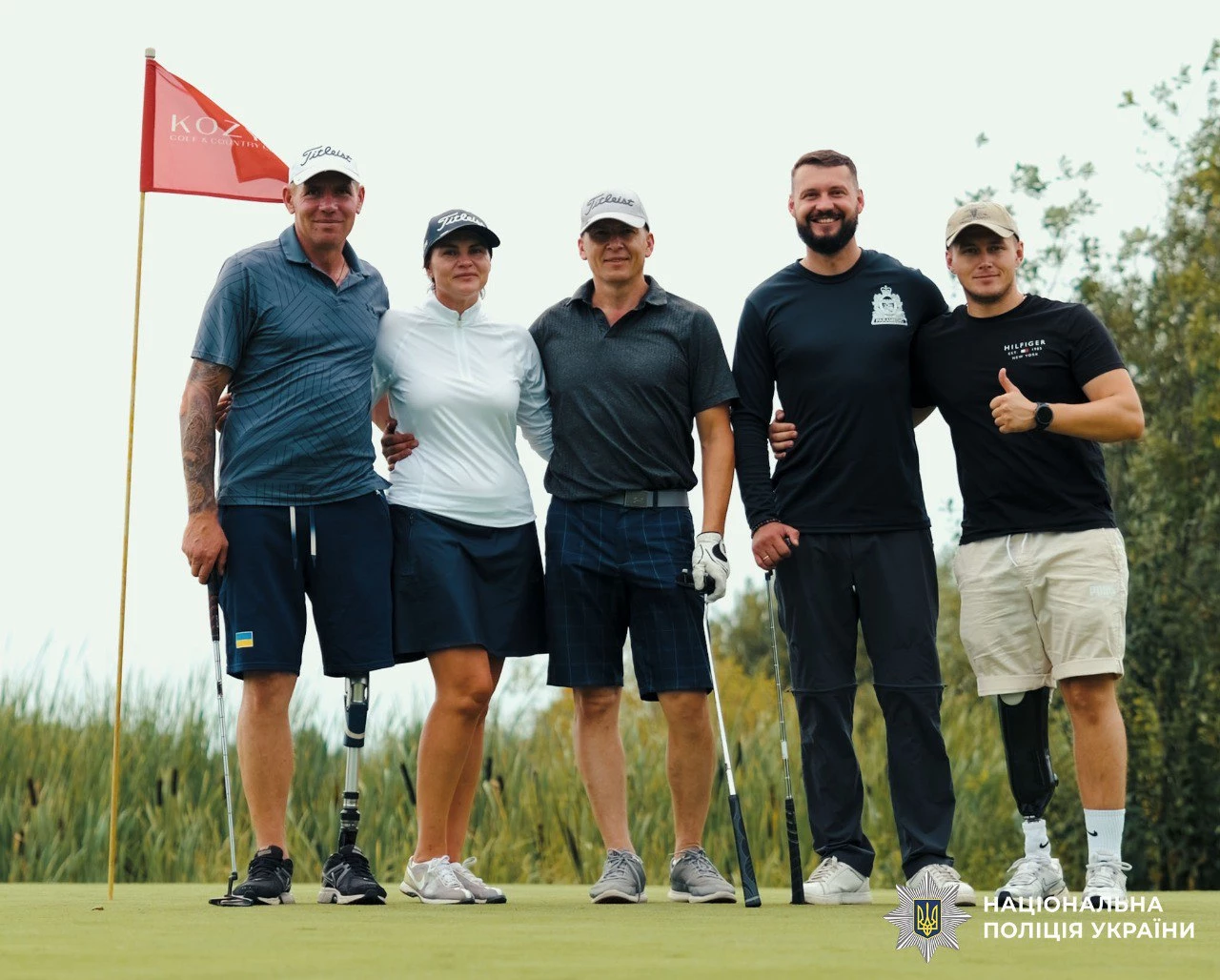 Ветерани поліції столиці взяли участь у турнірі з гольфу
