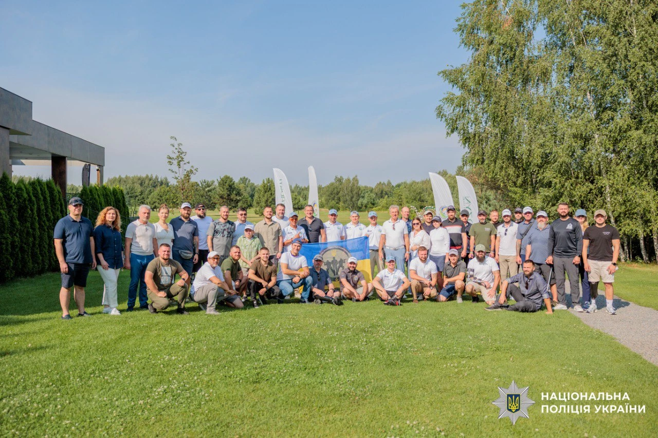 Ветерани поліції столиці взяли участь у турнірі з гольфу
