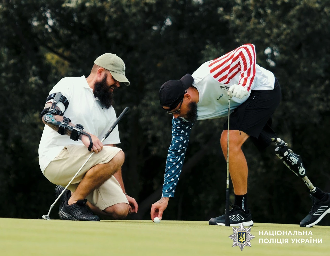 Ветерани поліції столиці взяли участь у турнірі з гольфу