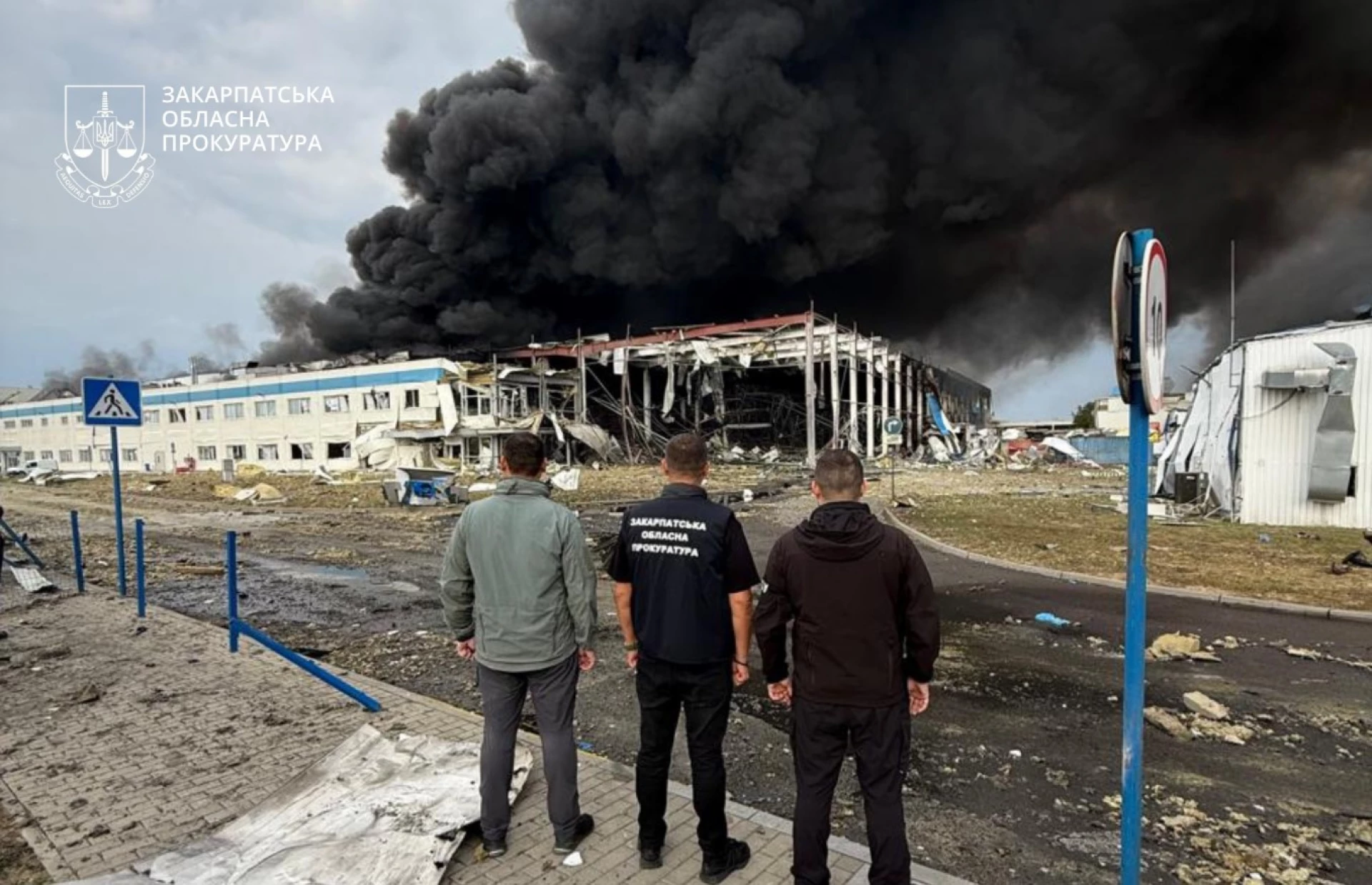Атаковане у Мукачеві американське підприємство виготовляло кавомашини, – розповів Зеленський