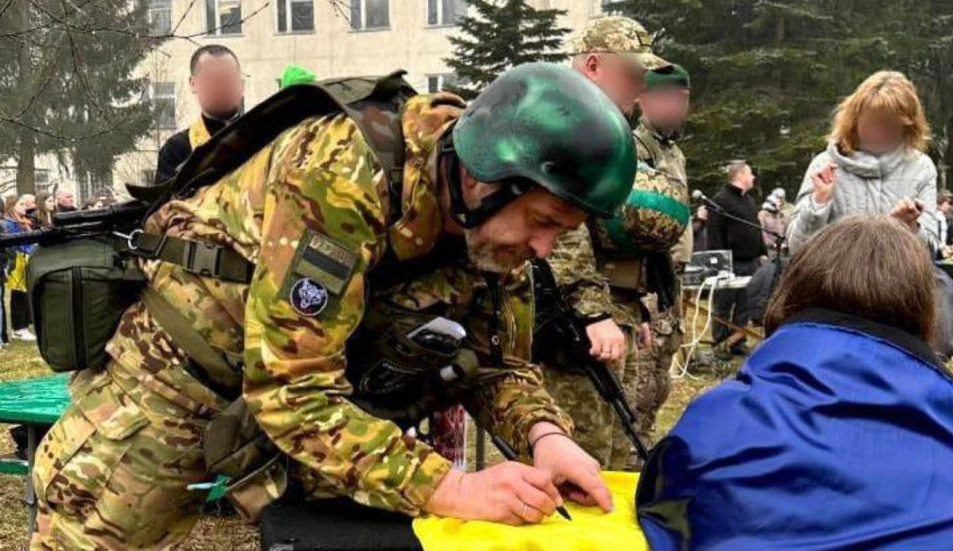 Офіцер Юрій Гангалюк отримав посаду в команді Офісу президента