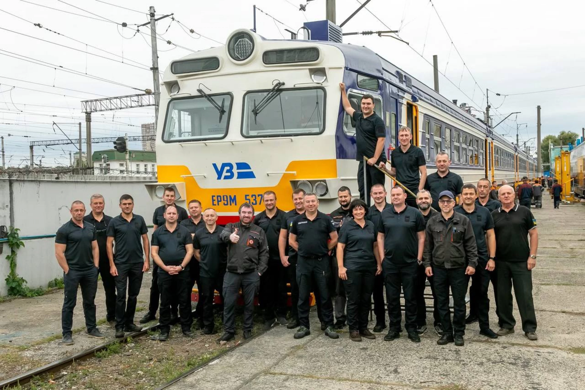 На Київщині запустять новий модернізований електропоїзд Укрзалізниці