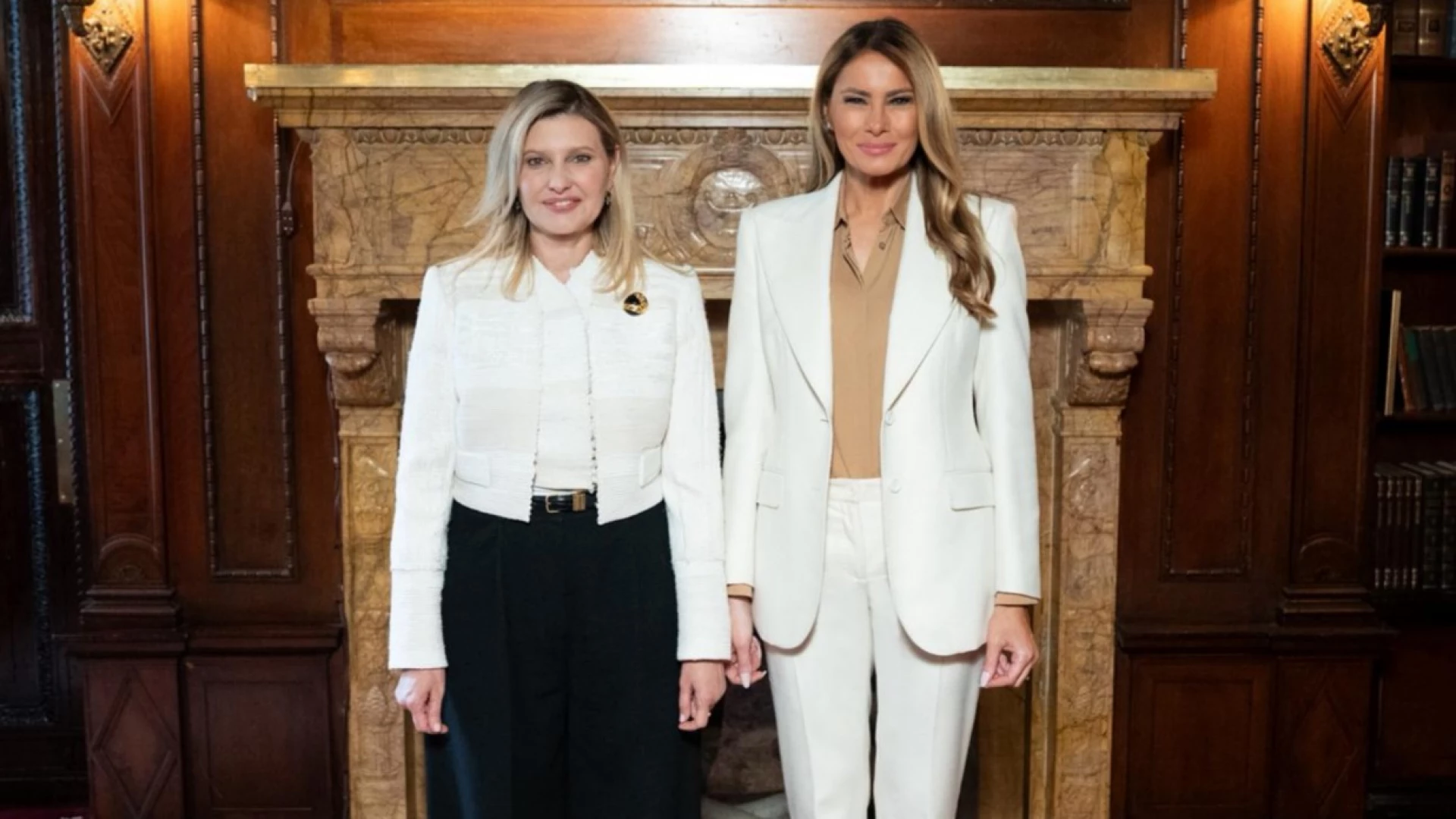 Олена Зеленська провела зустріч із Меланією Трамп
