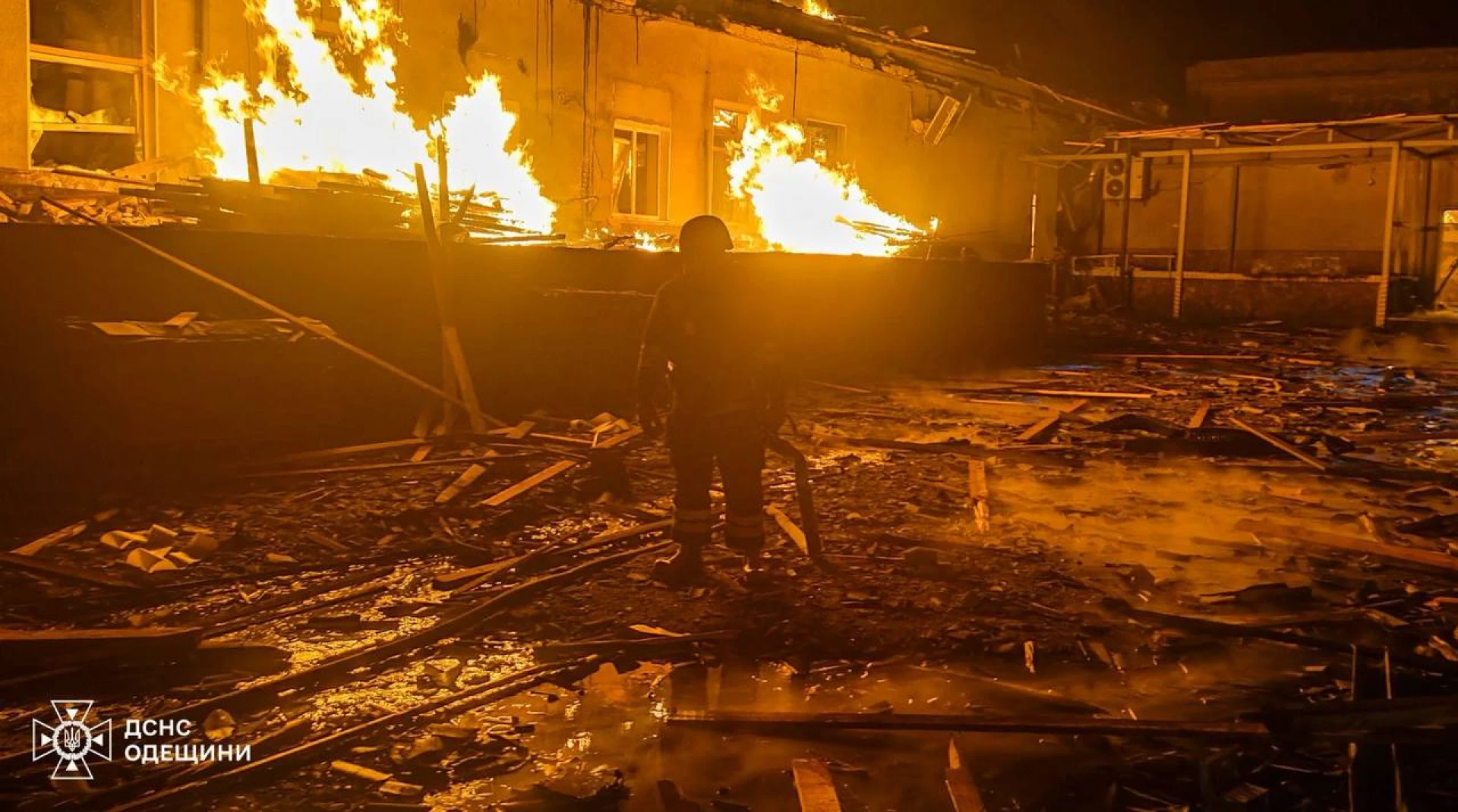 На Одещині внаслідок обстрілу пошкоджено підприємство