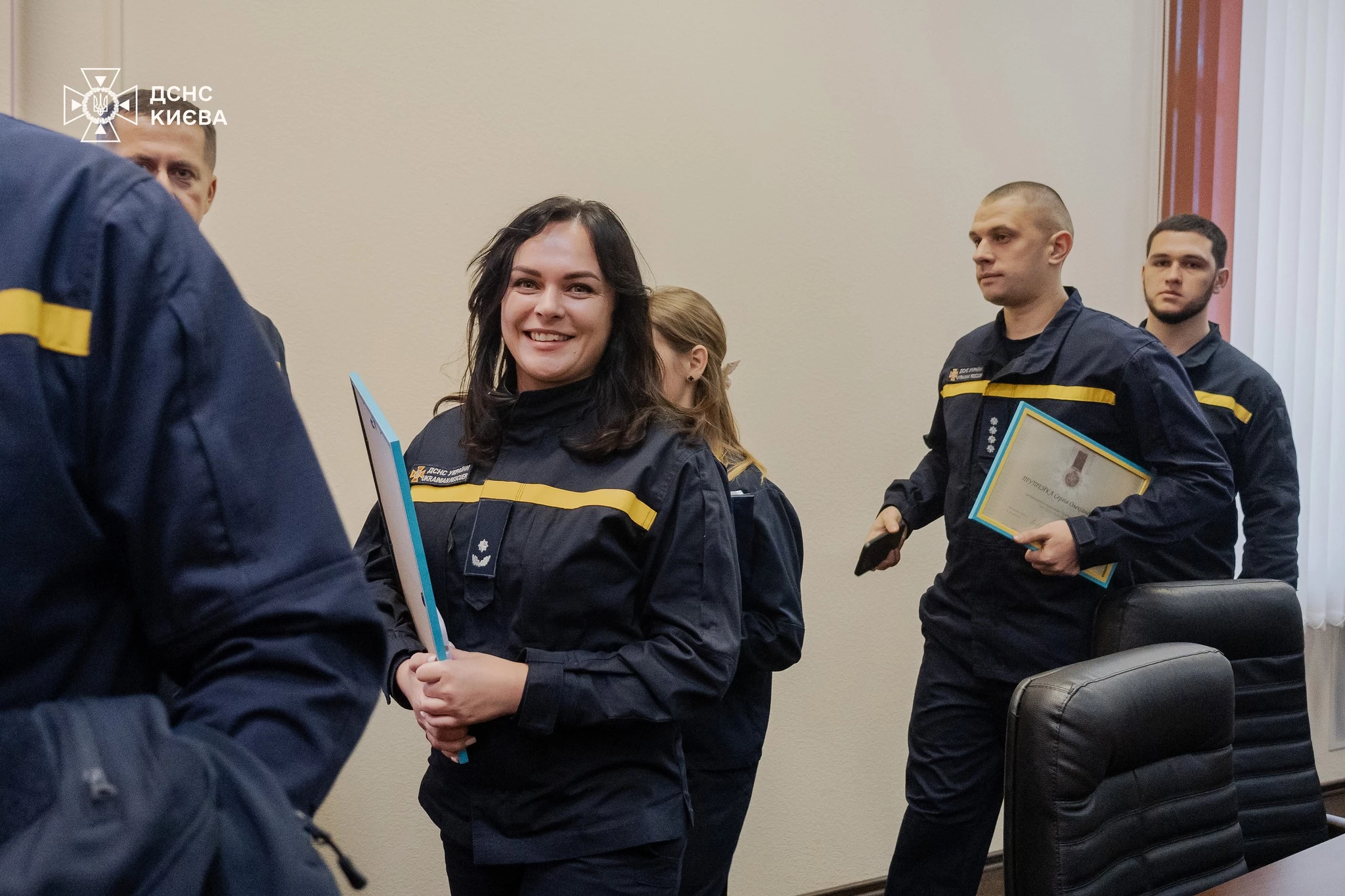 Київські рятувальники отримали державні та міські відзнаки за службу під час війни
