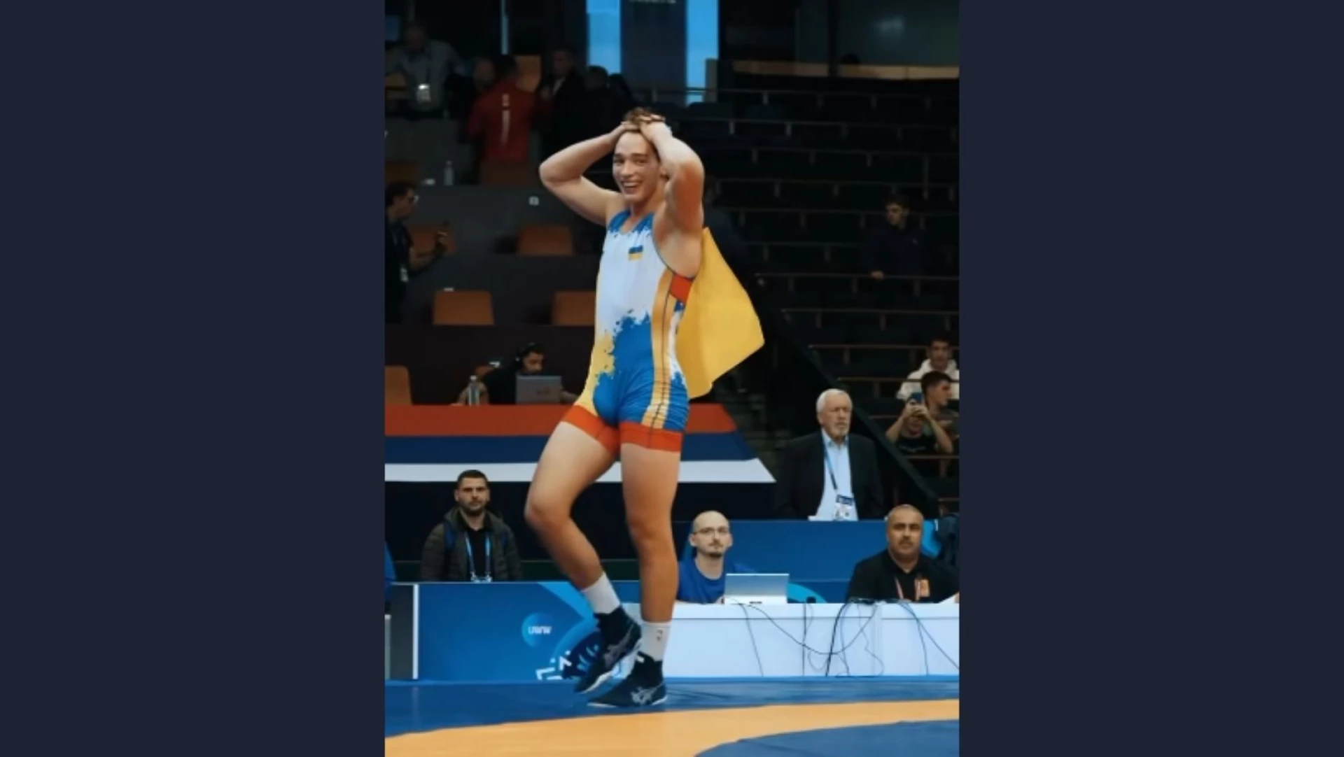 Киянин Єгор Якушенко виборов золото на чемпіонаті світу з греко-римської боротьби