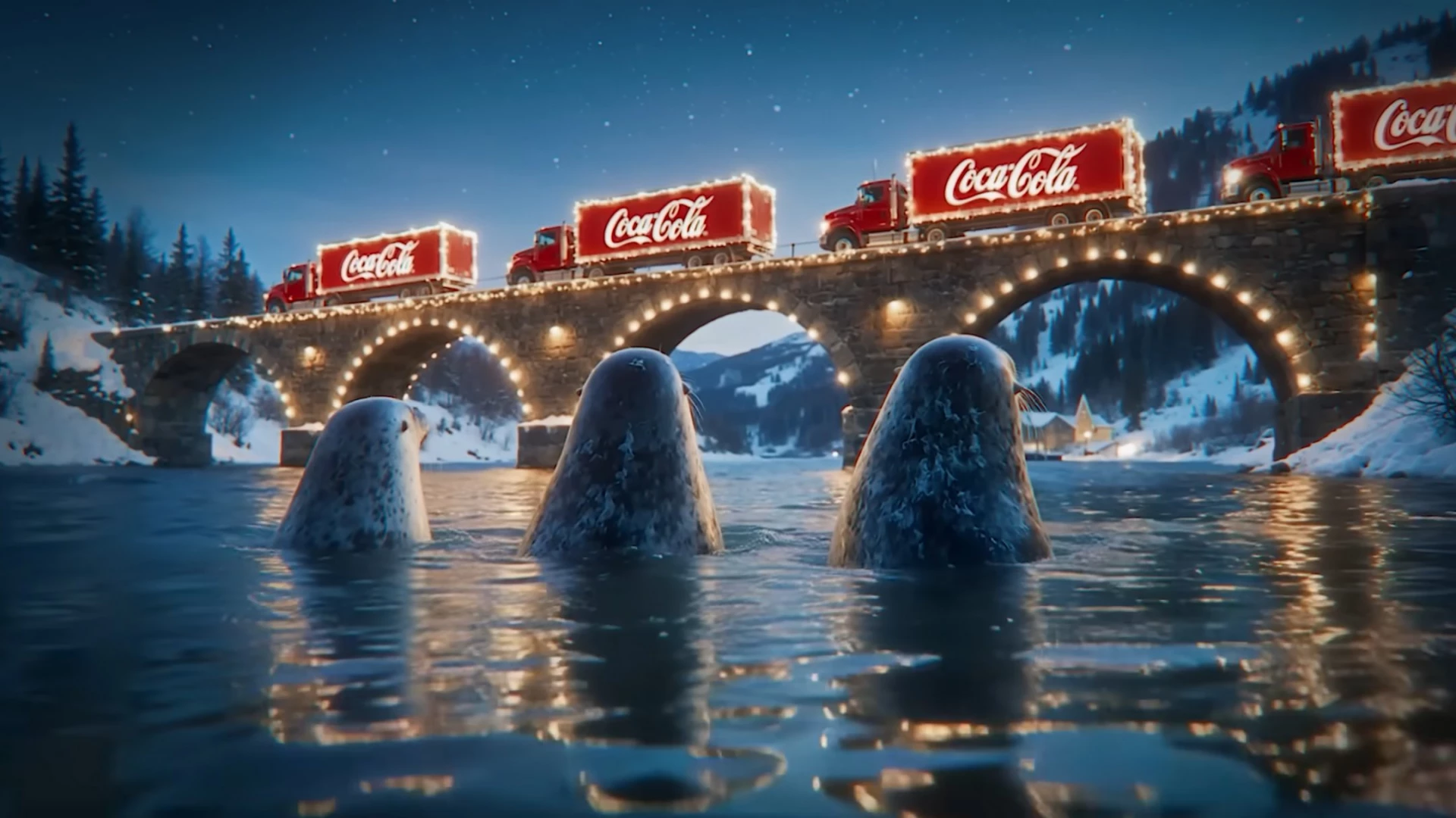 Coca-Cola показала нову різдвяну рекламу, створену штучним інтелектом