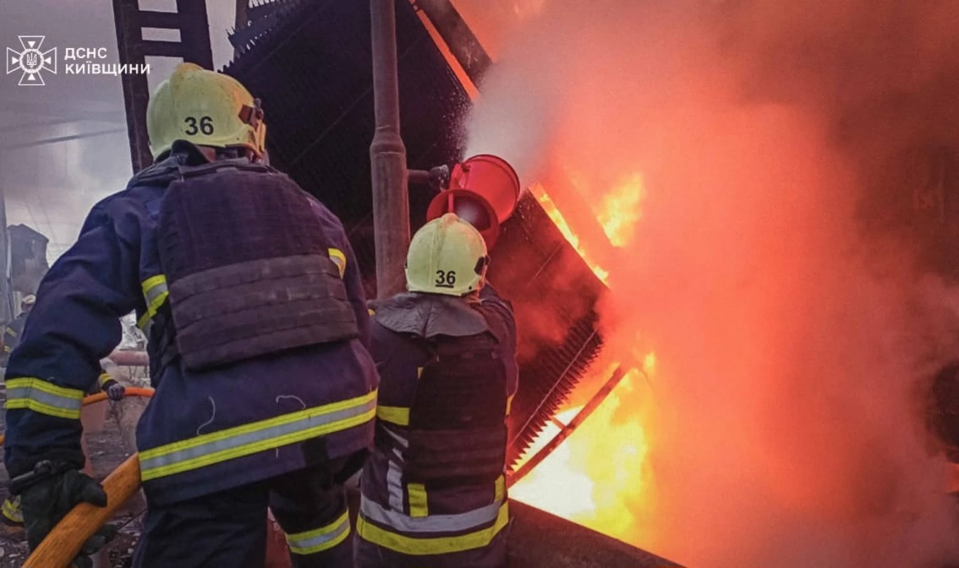 На Вишгородщині через падіння уламків ворожого БпЛА постраждали 4 людини