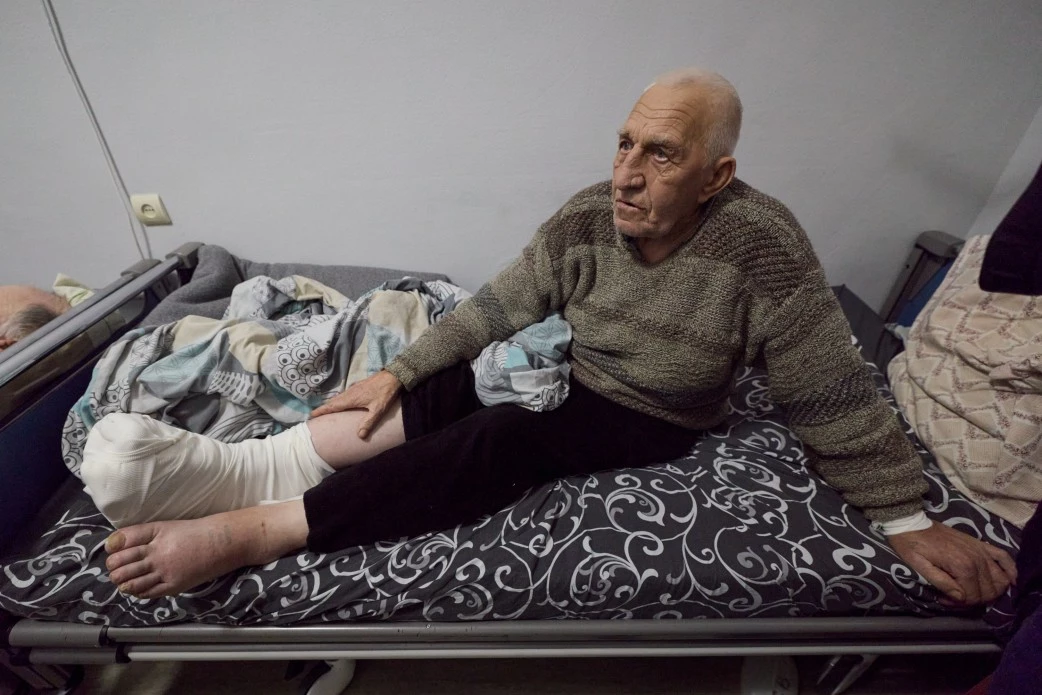 У Херсоні Зеленському показали реанімацію під землею. Фото