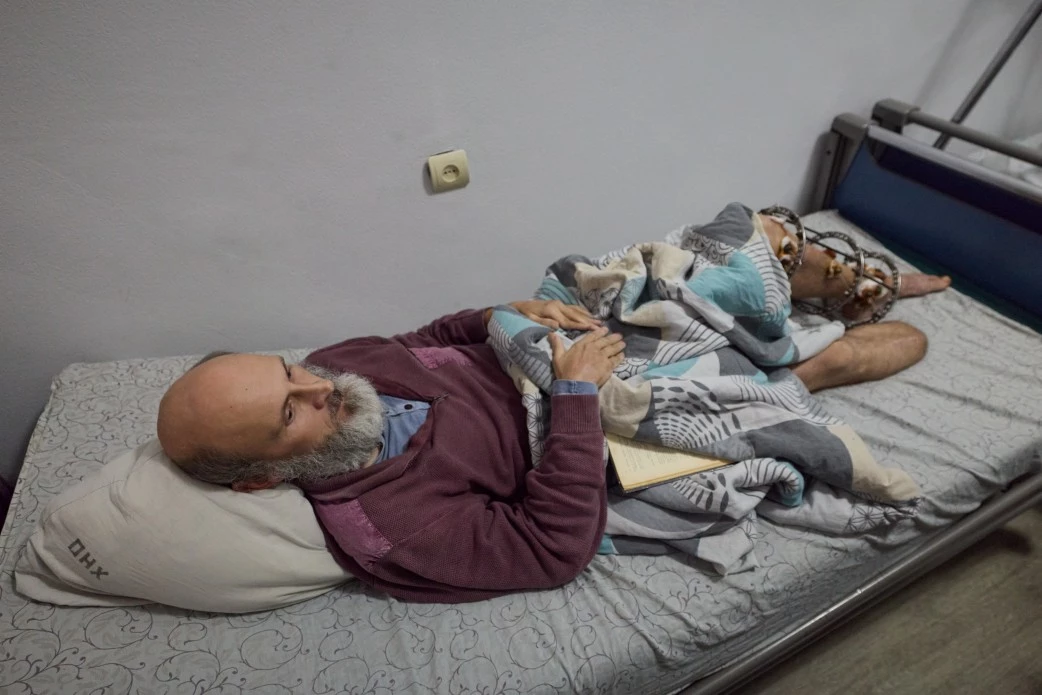 У Херсоні Зеленському показали реанімацію під землею. Фото