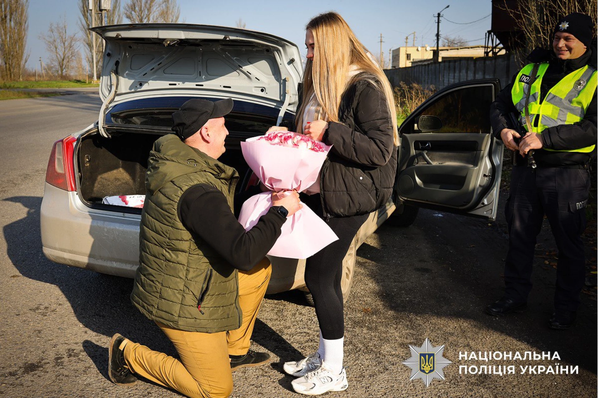 Боєць «Люті» оригінально освідчився коханій на Миколаївщині