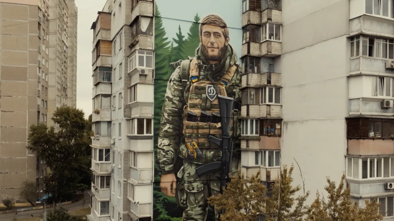 Зеленський у зверненні до Дня ЗСУ розповів про воїнів, зображених на муралах Києва