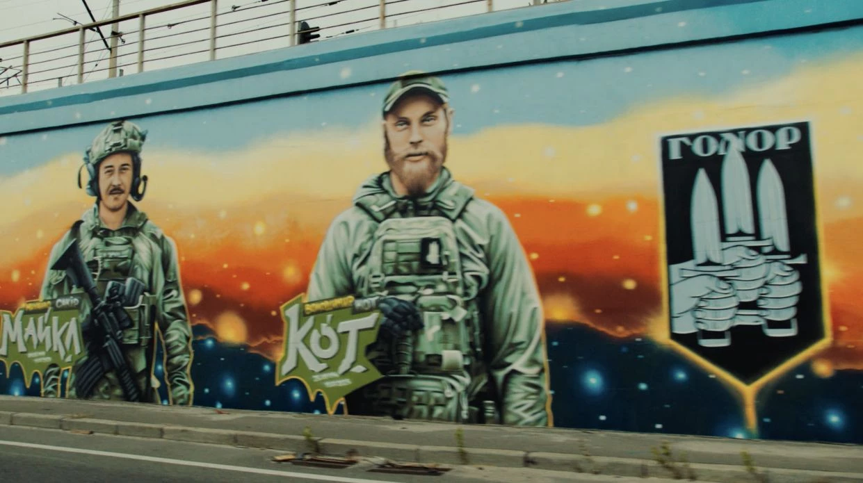 Зеленський у зверненні до Дня ЗСУ розповів про воїнів, зображених на муралах Києва