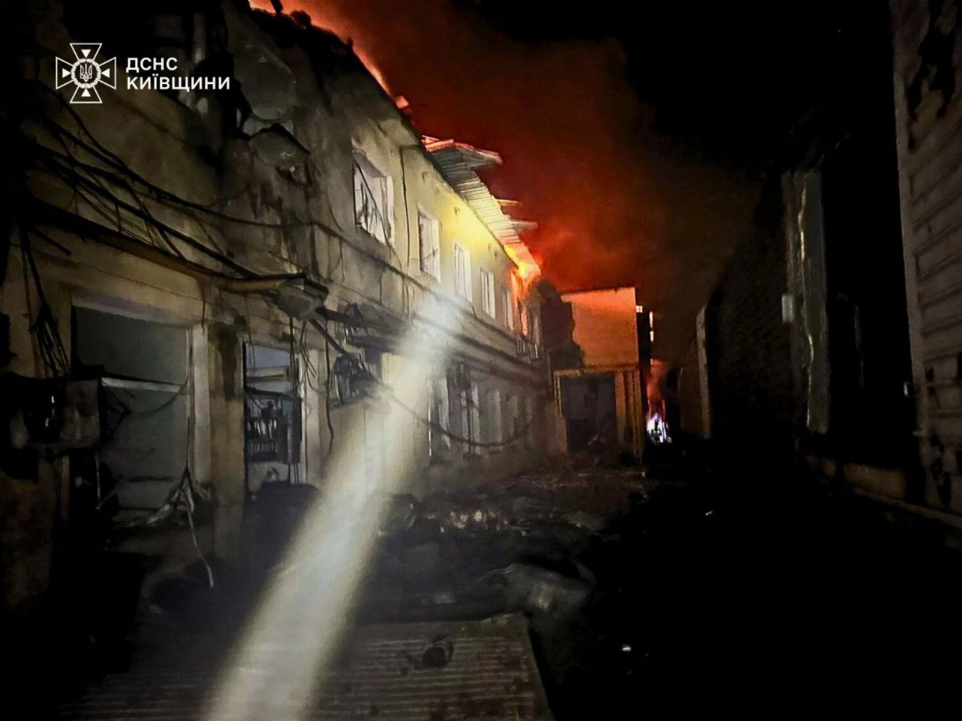 Російські БпЛА знову вдарили по Фастову