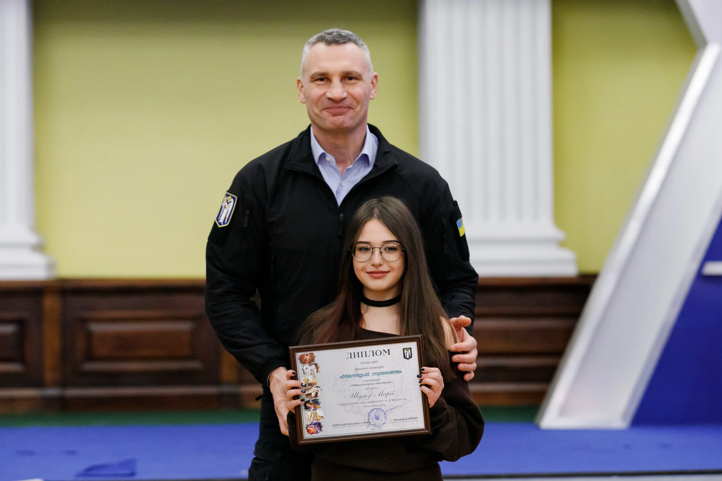 Кличко нагородив талановитих дітей – переможців міського конкурсу «Мистецькі горизонти»