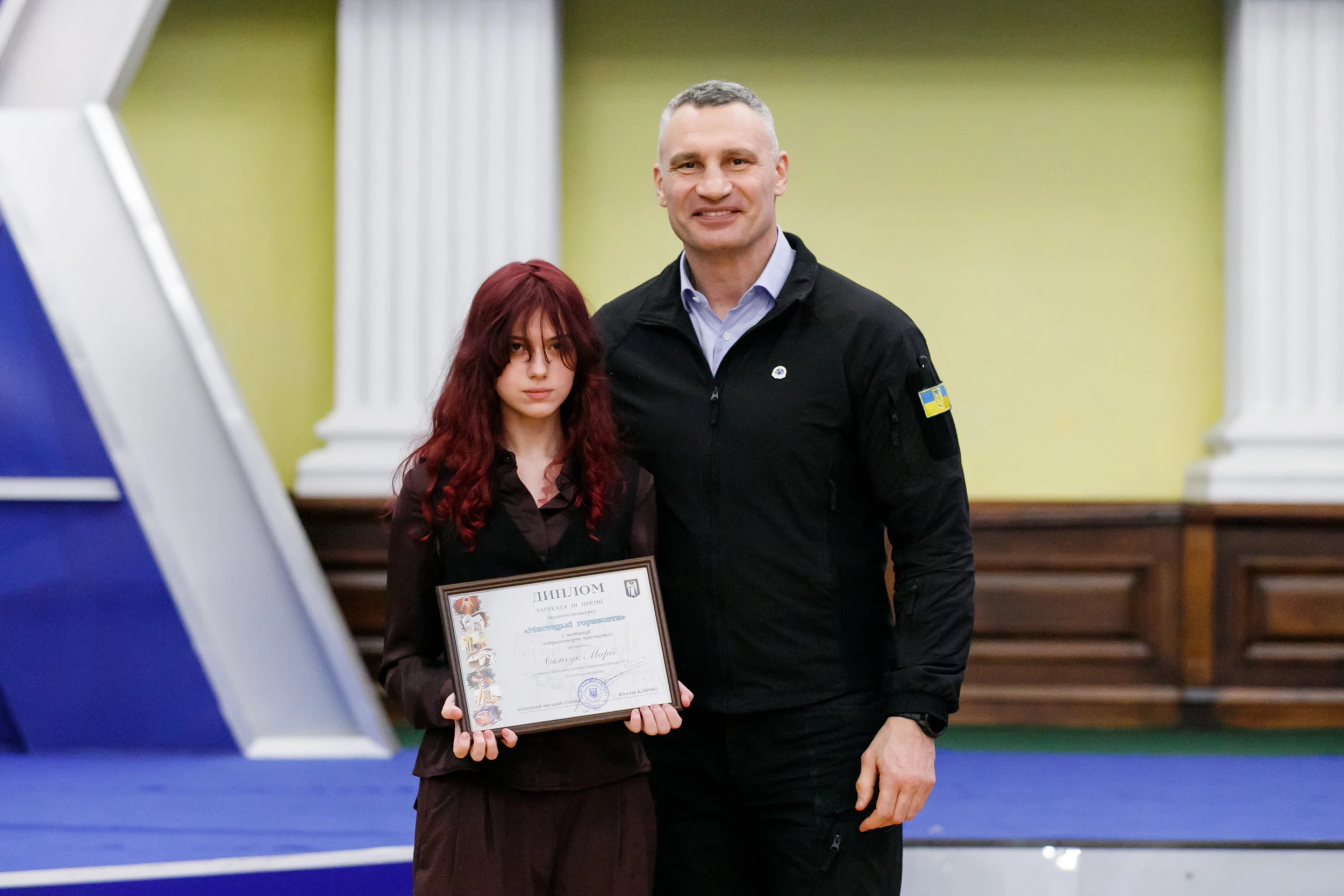 Кличко нагородив талановитих дітей – переможців міського конкурсу «Мистецькі горизонти»