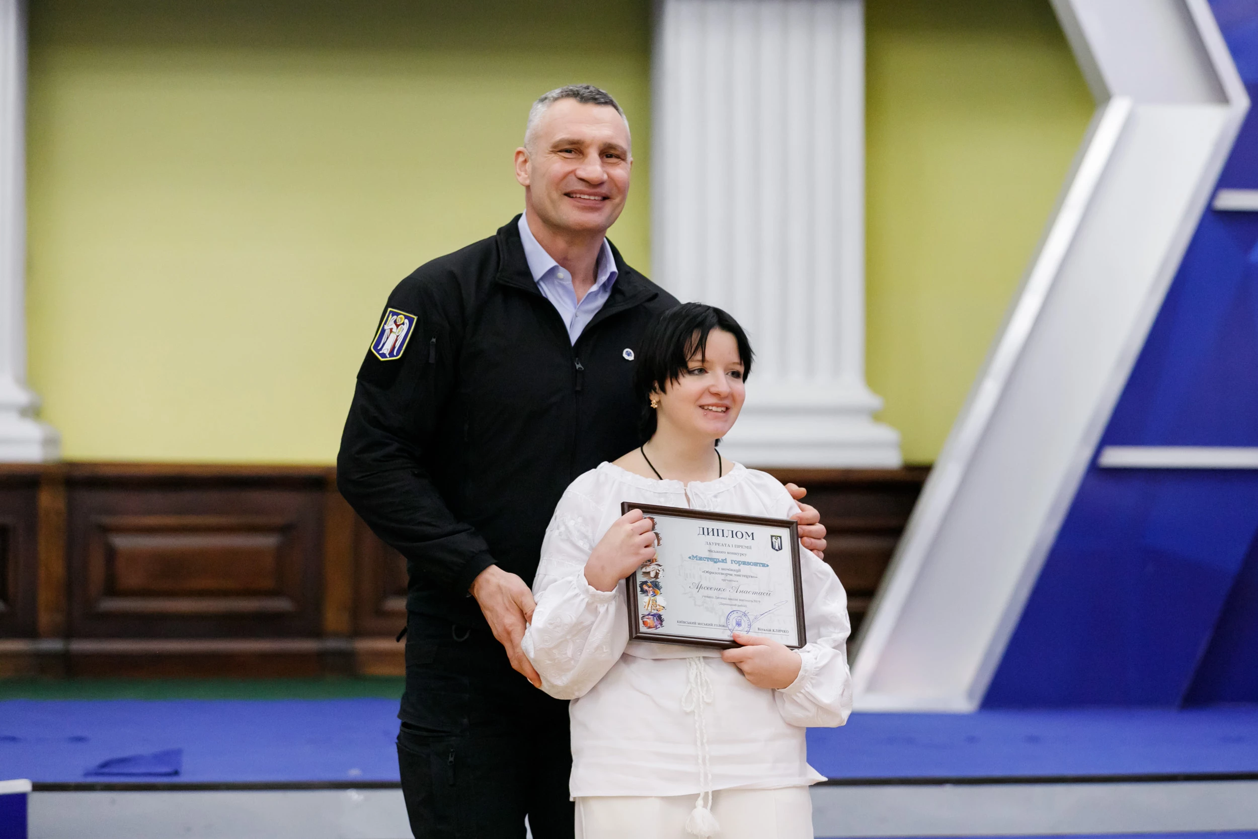 Кличко нагородив талановитих дітей – переможців міського конкурсу «Мистецькі горизонти»