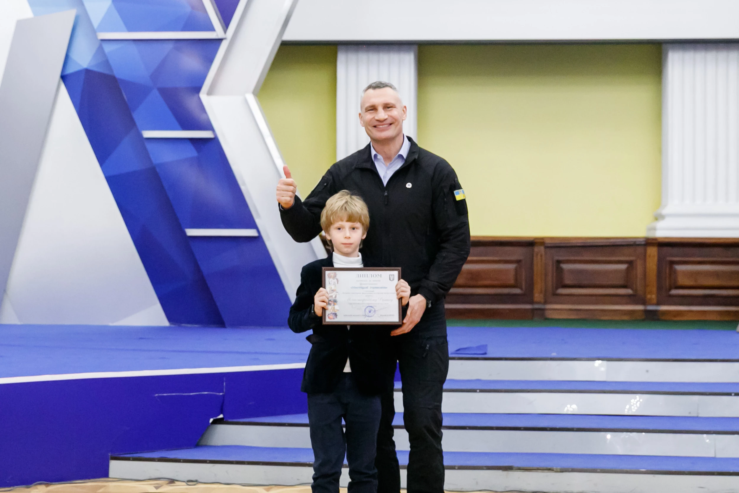 Кличко нагородив талановитих дітей – переможців міського конкурсу «Мистецькі горизонти»