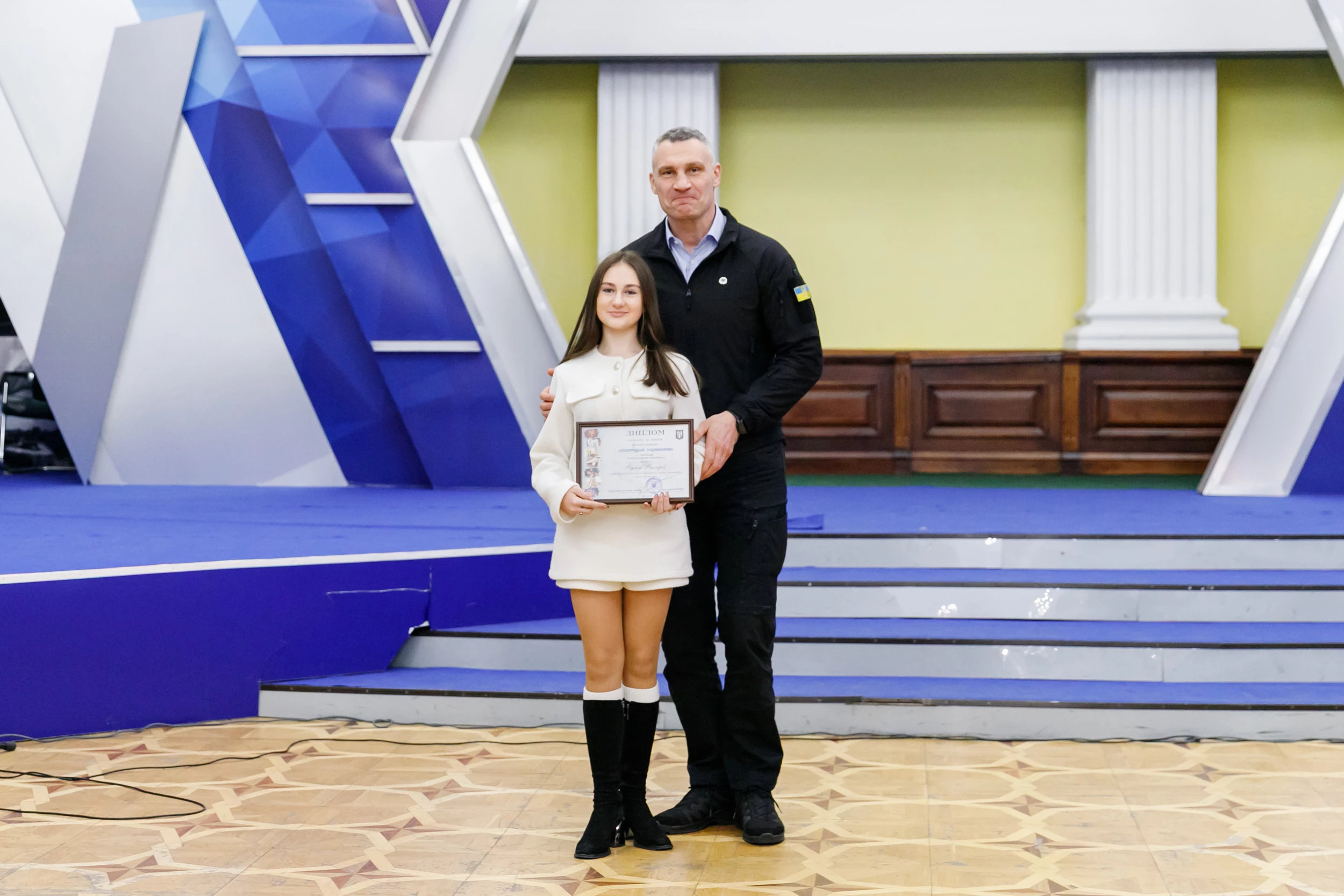 Кличко нагородив талановитих дітей – переможців міського конкурсу «Мистецькі горизонти»