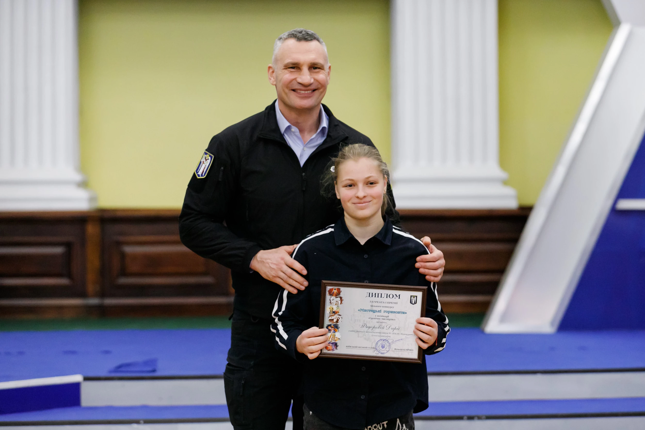 Кличко нагородив талановитих дітей – переможців міського конкурсу «Мистецькі горизонти»