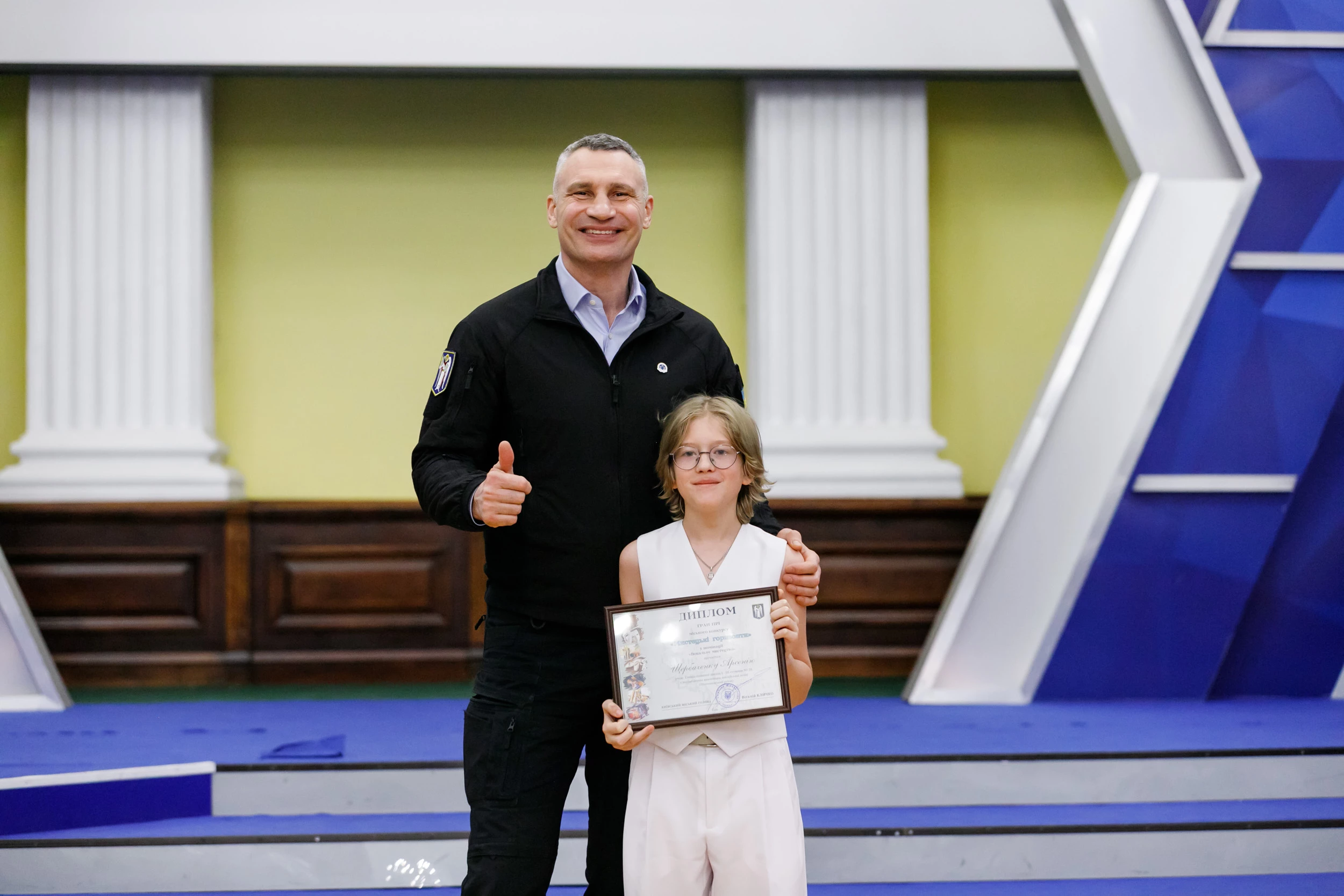 Кличко нагородив талановитих дітей – переможців міського конкурсу «Мистецькі горизонти»