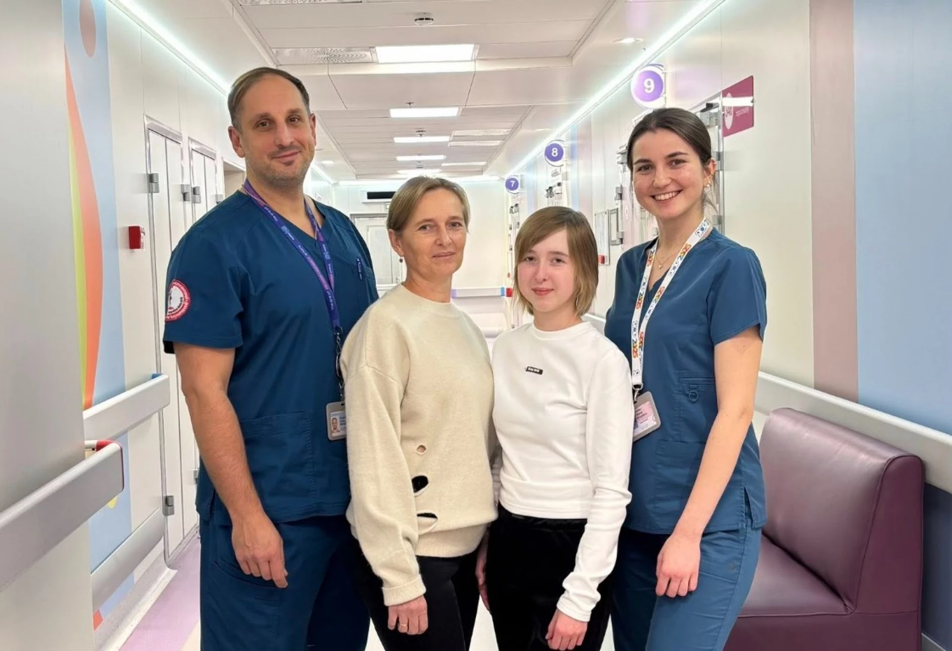 В Охматдиті врятували дитину, яка потребувала трансплантації кісткового мозку